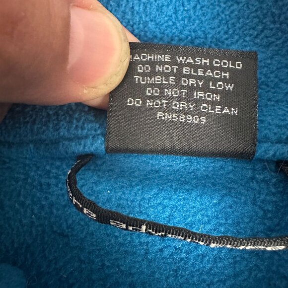 Solaris Blue Fleece Full Zip Vest XL Lightweight Polyester Outdoor Wear Pockets - Picture 6 of 6